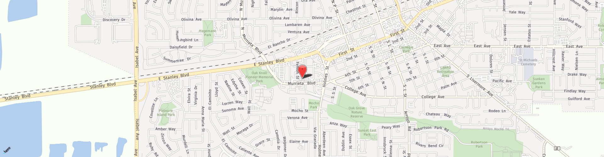 Location Map: 1038 Murrieta Blvd Livermore, CA 94550